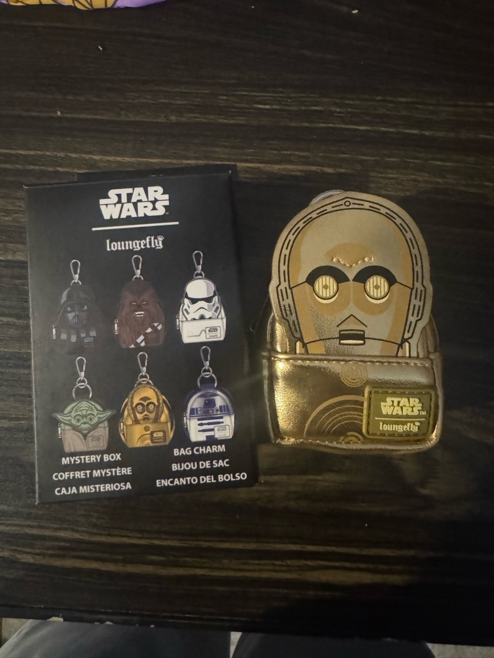 Loungefly Star Wars C-3PO Metallic Gold Mini Wallet